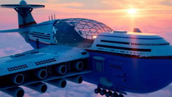 SkyTanic: Conoce cómo será el avión más grande del mundi