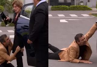 Diego se tiró al suelo para suplicar por el perdón de Francesca