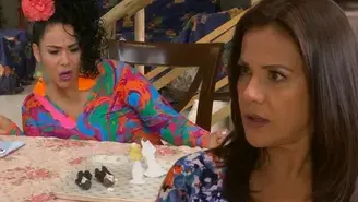 "¿Qué ha pasado?": Teresa se espantó con los muñecos de torta de Charo