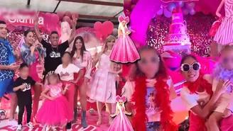Christian Cueva celebró cumpleaños de su hija con costosa fiesta al estilo Barbie.