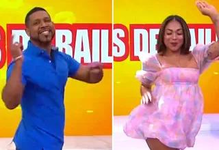 Dayanita y Edson Dávila se enfrentaron en infartante duelo de baile