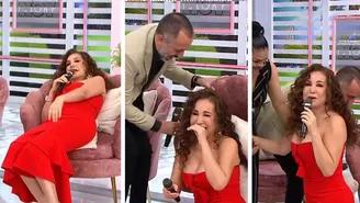 Janet Barboza protagonizó bochornoso incidente en vivo al comentar debut de Rodrigo Cuba