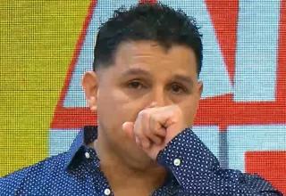 Néstor Villanueva rompió en llanto al contar que no ve a sus hijos: "Los extraño mucho"