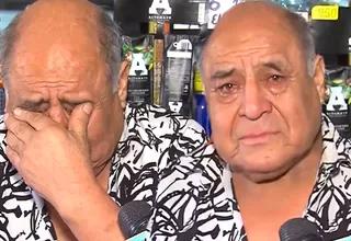 Papá de Néstor Villanueva lloró por sus nietos: "Te extraño"