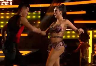 Melissa Paredes deleitó al jurado bailando salsa en la octava gala de El Gran Show