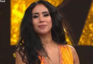 Melissa Paredes y su reacción al ser eliminada de la gran final de El Gran Show 