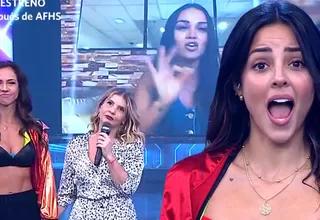 Angie Arizaga votó por el sensual baile de Luciana Fuster contra Paloma Fiuza y ella tuvo esta reacción