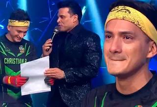 Christian Domínguez hizo llorar de emoción a participante de Tarapoto del casting EEG con tremenda sorpresa