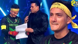 Christian Domínguez hizo llorar de emoción a participante de Tarapoto del casting EEG con tremenda sorpresa.