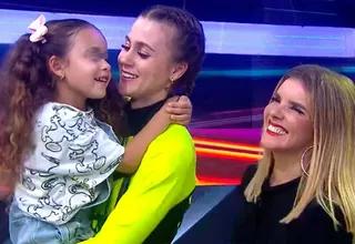 Ducelia Echevarría: su hija Claire enterneció EEG al bailar salsa junto a Johanna San Miguel