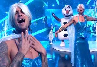 Gino Assereto cautivó a todos al caracterizarse y cantar en vivo "Libre soy" de Frozen en EEG