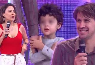 Adriana Quevedo y Nahuel López presentaron ante cámaras a su hijo Santiago