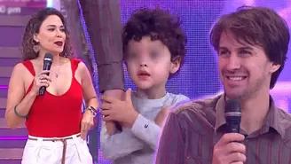 Adriana Quevedo y Nahuel López presentaron ante cámaras a su hijo Santiago