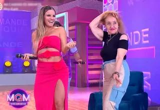 Alejandra Baigorria sorprendió en vivo al bailar con la abuela de Said Palao