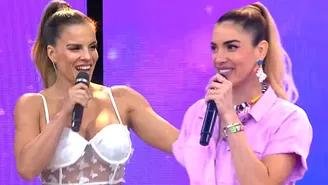 Alejandra Baigorria y Korina Rivadeneira reaccionaron así tras reencontrarse en vivo