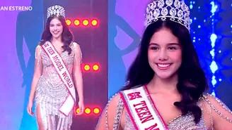 Gaela Barraza desfiló en vivo tras coronarse como Miss Teen Model World 2023