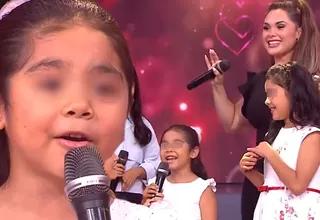 Génesis Tapia se emocionó por tierna canción en vivo de su hija Fe