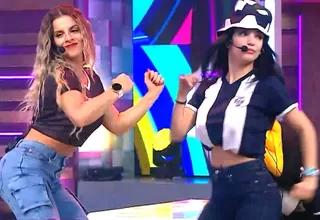 Rosángela Espinoza y Alejandra Baigorria se enfrentaron en duelo de baile al ritmo de salsa