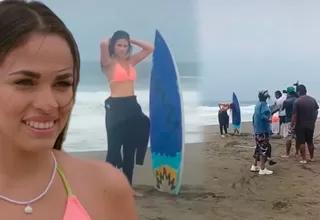 Maricucha 2: Mira el detrás de cámaras de Raysa Ortiz y la escena en la playa
