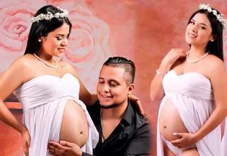 Elitha Echegaray, nuera de Marisol, compartió tierna sesión de fotos embarazada junto a York Nuñez