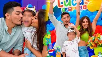 Erick Elera y Allison Pastor celebraron a lo grande el cumpleaños de su hijo Lucas