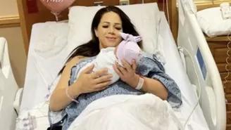 Melissa Klug reaparece tras el nacimiento de su hija: "Pedacito de mi vida"