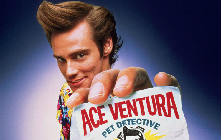 Jim Carrey en Ace Ventura