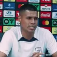Alianza Lima vs. Fluminense: Ángelo Campos motivado de enfrentar al vigente campeón de la Copa