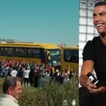 Cristiano Ronaldo desató la locura al llegar a Irán con el Al-Nassr