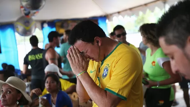 El día más triste en la historia de Brasil: las calles lloran la goleada-foto-8