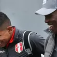 Edison Flores y Andy Polo reaccionaron al gol de Luis Advíncula