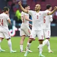 Eurocopa: Martin Braithwaite selló con golazo el 4-0 de Dinamarca sobre Gales