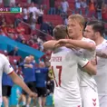 Gales vs. Dinamarca: Kasper Dolberg aprovechó mal rechazo para poner el 0-2