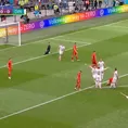 Gales vs. Dinamarca: Kasper Dolberg marcó el 0-1 en Ámsterdam con golazo