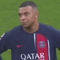 Kylian Mbappé y su fastidio tras ser cambiado en el PSG vs. Marsella