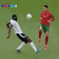 Portugal vs. Alemania: Cristiano Ronaldo burló a Rüdiger con &#39;sombrerito&#39; y genial taco