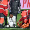 Real Madrid: Rodrygo presenta una lesión muscular en el bíceps femoral