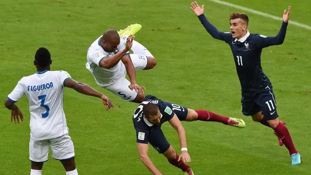 Repasa las mejores imágenes de la goleada de Francia sobre Honduras-foto-20