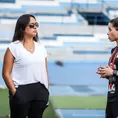 Agustín Lozano visitó en Ecuador a la Selección Peruana Femenina Sub-20