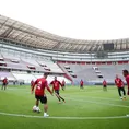 Perú vs. Brasil: La &#39;Blanquirroja&#39; entrenó en el Estadio Nacional es estricto privado