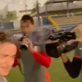 Selección peruana: Las travesuras de Pedro Gallese y Carlos Cáceda con cámaras en mano
