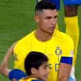 Cristiano Ronaldo: Un niño se le acercó en el Al-Nassr vs. Al-Taawon y así reaccionó