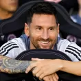Lionel Messi espera su debut en la banca del Inter Miami 
