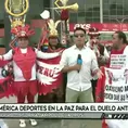 Perú vs. Bolivia: América Deportes ya está en La Paz
