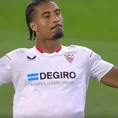 Sevilla vs. Manchester United: Loic Badé marcó de cabeza el 2-0