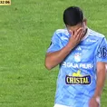 Sporting Cristal vs. The Strongest: Chávez vio la roja y dejó el campo llorando