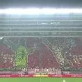 Universitario vs. Alianza Lima: Espectacular mosaico de los hinchas en el Monumental