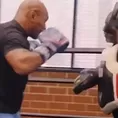 Mike Tyson sigue en forma: Sorprende con fuerte entrenamiento a sus 56 años