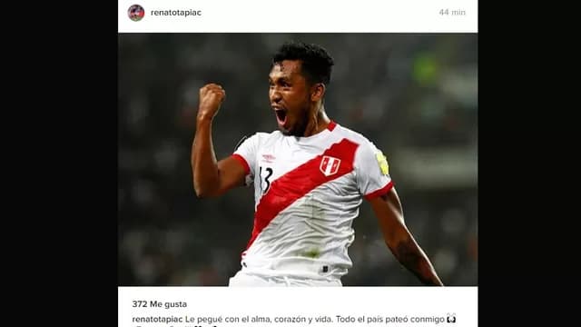 Renato Tapia tiene tatuado el escudo nacional en el pecho-foto-3