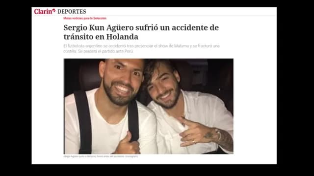 Sergio Agüero no jugará ante Perú.-foto-3